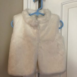 Toddler fur vest